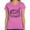 Montangelo Women's Heavy Cotton 100% Cotton T Shirt Thumbnail