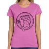 Montangelo Women's Heavy Cotton 100% Cotton T Shirt Thumbnail