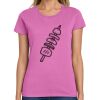 Montangelo Women's Heavy Cotton 100% Cotton T Shirt Thumbnail