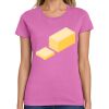Montangelo Women's Heavy Cotton 100% Cotton T Shirt Thumbnail
