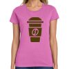 Montangelo Women's Heavy Cotton 100% Cotton T Shirt Thumbnail