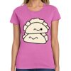 Montangelo Women's Heavy Cotton 100% Cotton T Shirt Thumbnail
