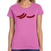 Montangelo Women's Heavy Cotton 100% Cotton T Shirt Thumbnail