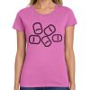 Montangelo Women's Heavy Cotton 100% Cotton T Shirt Thumbnail