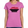 Montangelo Women's Heavy Cotton 100% Cotton T Shirt Thumbnail