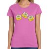 Montangelo Women's Heavy Cotton 100% Cotton T Shirt Thumbnail