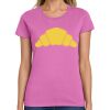 Montangelo Women's Heavy Cotton 100% Cotton T Shirt Thumbnail