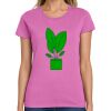 Montangelo Women's Heavy Cotton 100% Cotton T Shirt Thumbnail