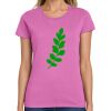 Montangelo Women's Heavy Cotton 100% Cotton T Shirt Thumbnail