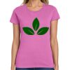 Montangelo Women's Heavy Cotton 100% Cotton T Shirt Thumbnail