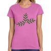 Montangelo Women's Heavy Cotton 100% Cotton T Shirt Thumbnail