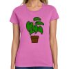 Montangelo Women's Heavy Cotton 100% Cotton T Shirt Thumbnail