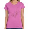 Montangelo Women's Heavy Cotton 100% Cotton T Shirt Thumbnail