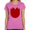 Montangelo Women's Heavy Cotton 100% Cotton T Shirt Thumbnail