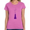 Montangelo Women's Heavy Cotton 100% Cotton T Shirt Thumbnail