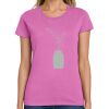 Montangelo Women's Heavy Cotton 100% Cotton T Shirt Thumbnail