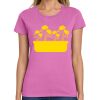 Montangelo Women's Heavy Cotton 100% Cotton T Shirt Thumbnail