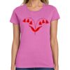 Montangelo Women's Heavy Cotton 100% Cotton T Shirt Thumbnail