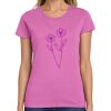 Montangelo Women's Heavy Cotton 100% Cotton T Shirt Thumbnail