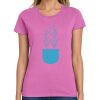 Montangelo Women's Heavy Cotton 100% Cotton T Shirt Thumbnail