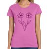 Montangelo Women's Heavy Cotton 100% Cotton T Shirt Thumbnail