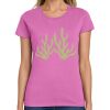 Montangelo Women's Heavy Cotton 100% Cotton T Shirt Thumbnail