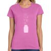 Montangelo Women's Heavy Cotton 100% Cotton T Shirt Thumbnail