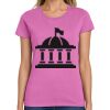 Montangelo Women's Heavy Cotton 100% Cotton T Shirt Thumbnail