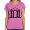 Montangelo Women's Heavy Cotton 100% Cotton T Shirt Thumbnail