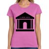 Montangelo Women's Heavy Cotton 100% Cotton T Shirt Thumbnail