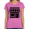 Montangelo Women's Heavy Cotton 100% Cotton T Shirt Thumbnail