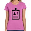 Montangelo Women's Heavy Cotton 100% Cotton T Shirt Thumbnail