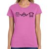 Montangelo Women's Heavy Cotton 100% Cotton T Shirt Thumbnail