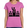 Montangelo Women's Heavy Cotton 100% Cotton T Shirt Thumbnail