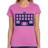 Montangelo Women's Heavy Cotton 100% Cotton T Shirt Thumbnail