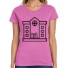 Montangelo Women's Heavy Cotton 100% Cotton T Shirt Thumbnail