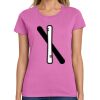 Montangelo Women's Heavy Cotton 100% Cotton T Shirt Thumbnail