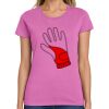 Montangelo Women's Heavy Cotton 100% Cotton T Shirt Thumbnail