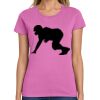 Montangelo Women's Heavy Cotton 100% Cotton T Shirt Thumbnail