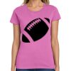Montangelo Women's Heavy Cotton 100% Cotton T Shirt Thumbnail