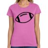 Montangelo Women's Heavy Cotton 100% Cotton T Shirt Thumbnail
