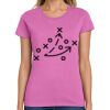 Montangelo Women's Heavy Cotton 100% Cotton T Shirt Thumbnail