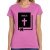 Montangelo Women's Heavy Cotton 100% Cotton T Shirt Thumbnail