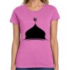 Montangelo Women's Heavy Cotton 100% Cotton T Shirt Thumbnail