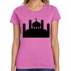 Montangelo Women's Heavy Cotton 100% Cotton T Shirt Thumbnail