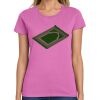 Montangelo Women's Heavy Cotton 100% Cotton T Shirt Thumbnail