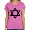 Montangelo Women's Heavy Cotton 100% Cotton T Shirt Thumbnail