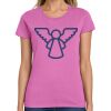 Montangelo Women's Heavy Cotton 100% Cotton T Shirt Thumbnail