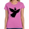 Montangelo Women's Heavy Cotton 100% Cotton T Shirt Thumbnail