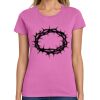 Montangelo Women's Heavy Cotton 100% Cotton T Shirt Thumbnail